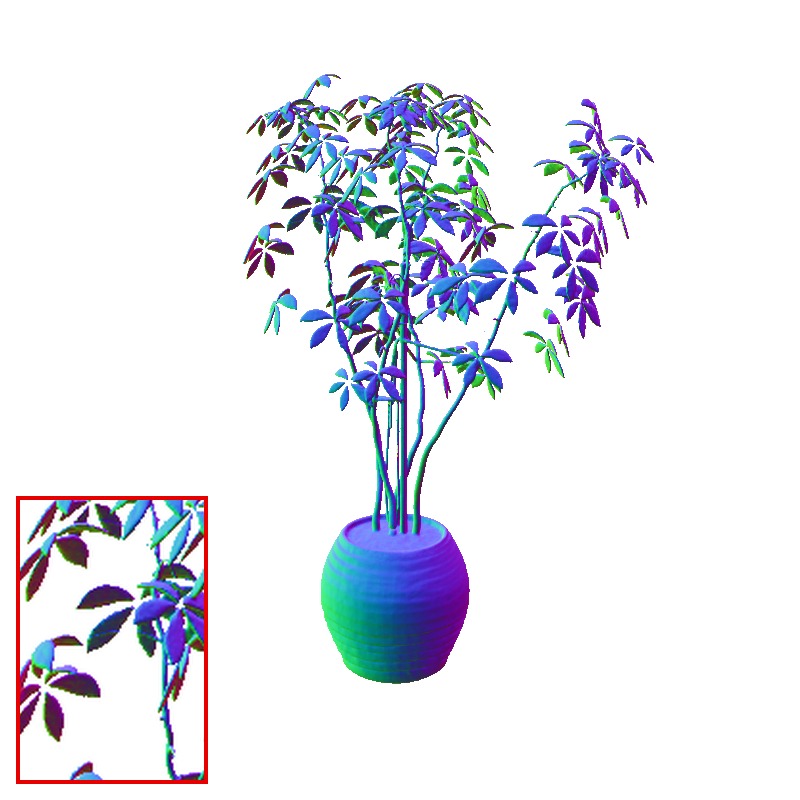 TensoIR ficus normal