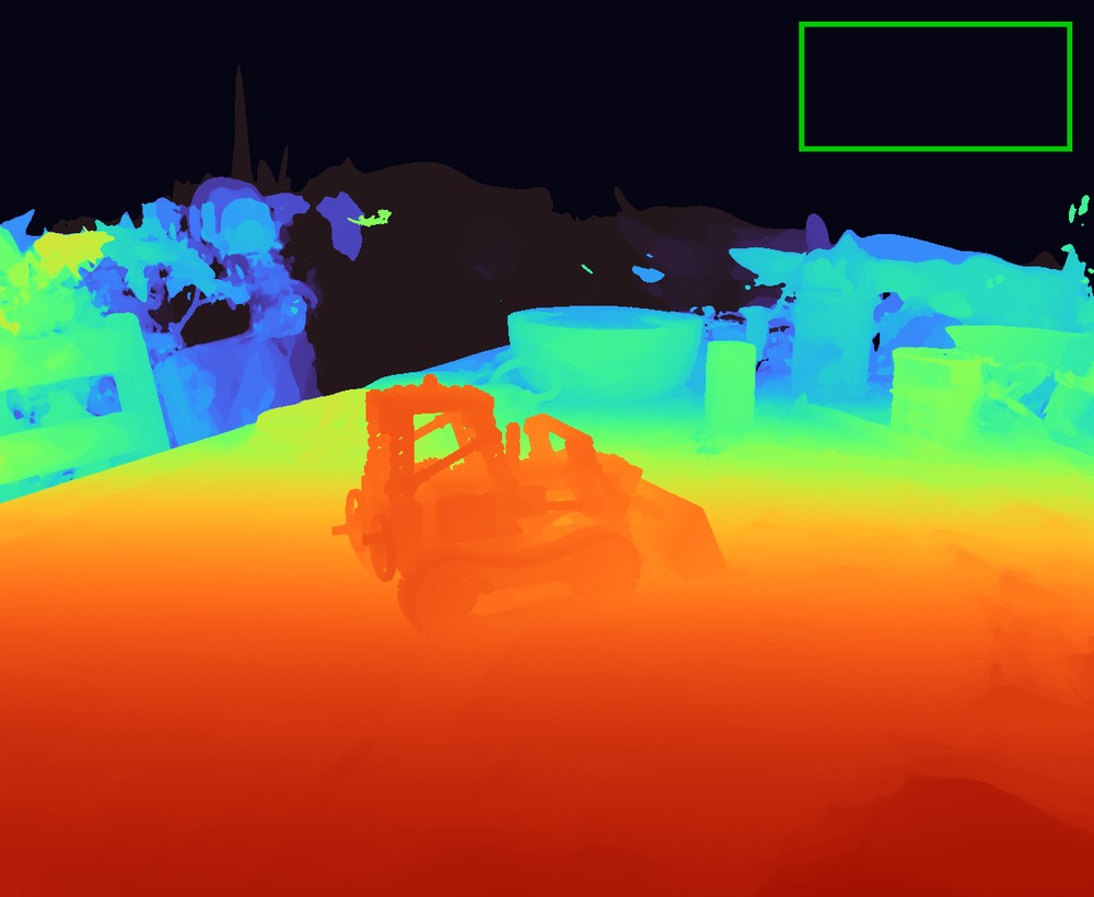 Iso-opacity depth